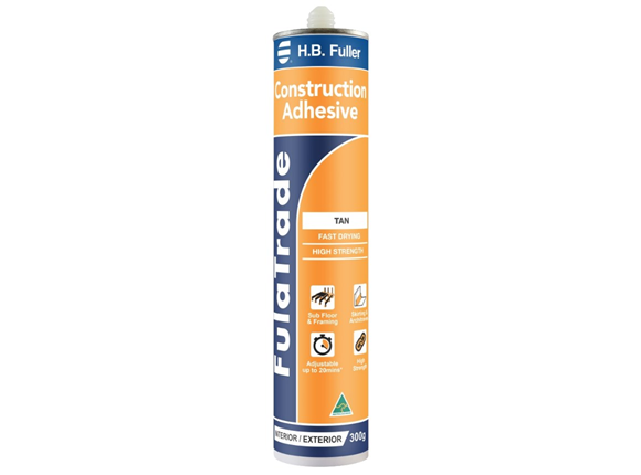fullertrade construction adhesive 300gm cartridge